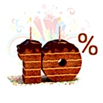Скидка на меню 10% в день вашего рождения!